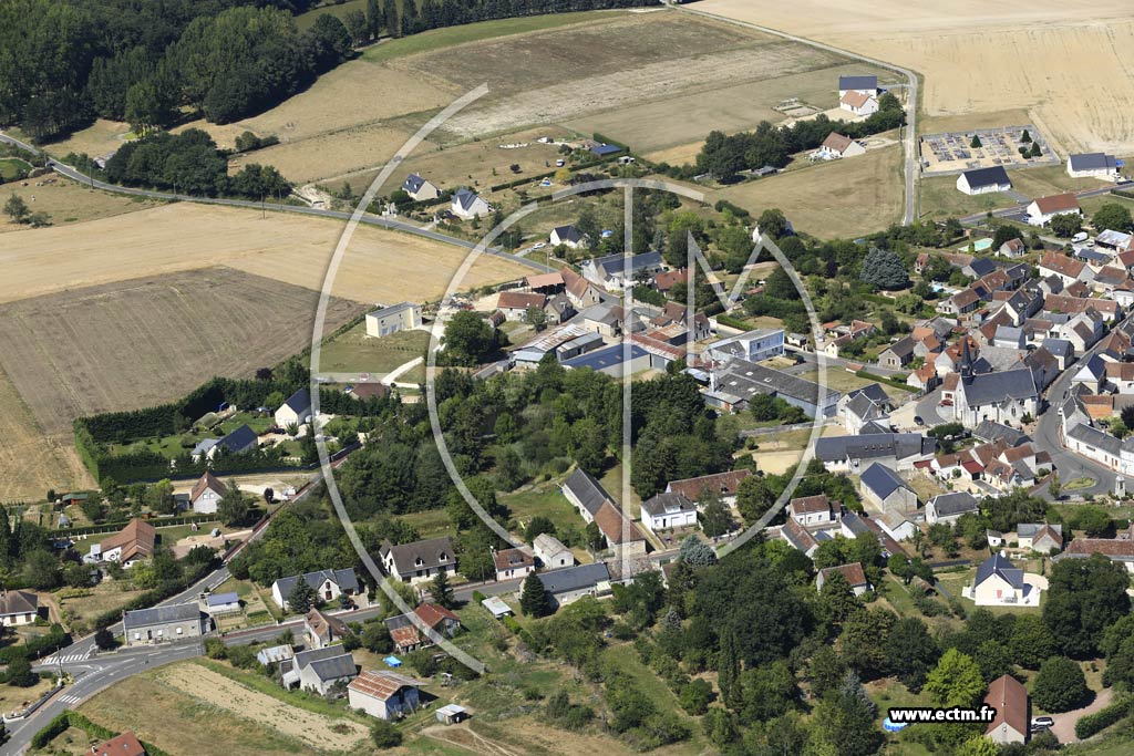 Photo arienne de Saint-Senoch