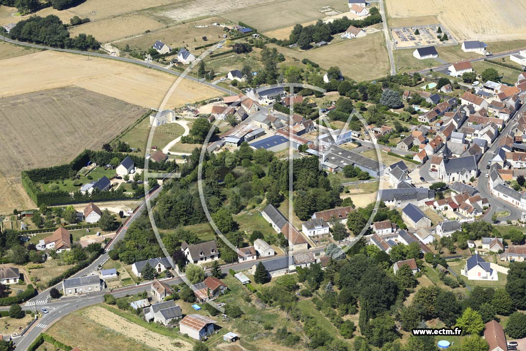Photo arienne de Saint-Senoch