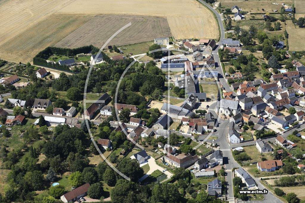 Photo arienne de Saint-Senoch