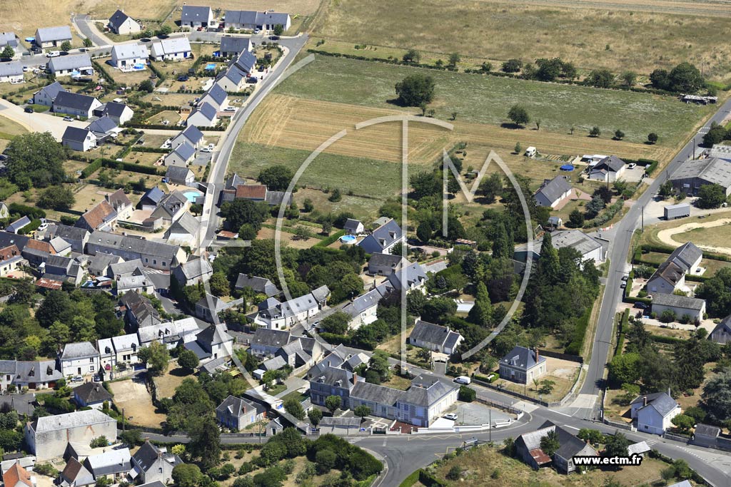 Photo arienne de Tauxigny