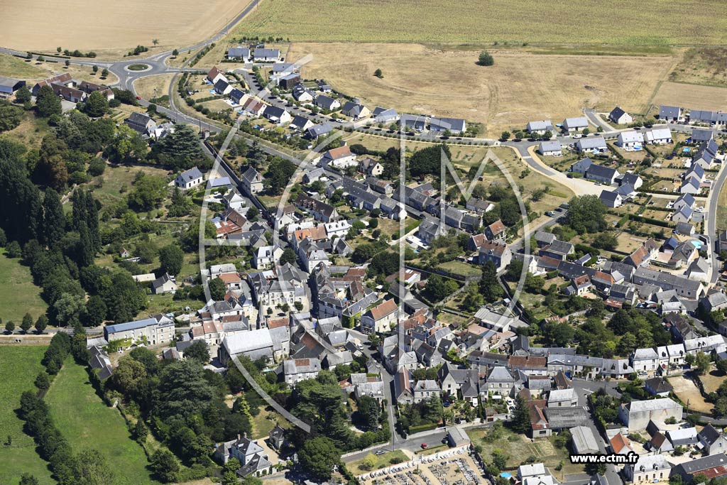Photo arienne de Tauxigny