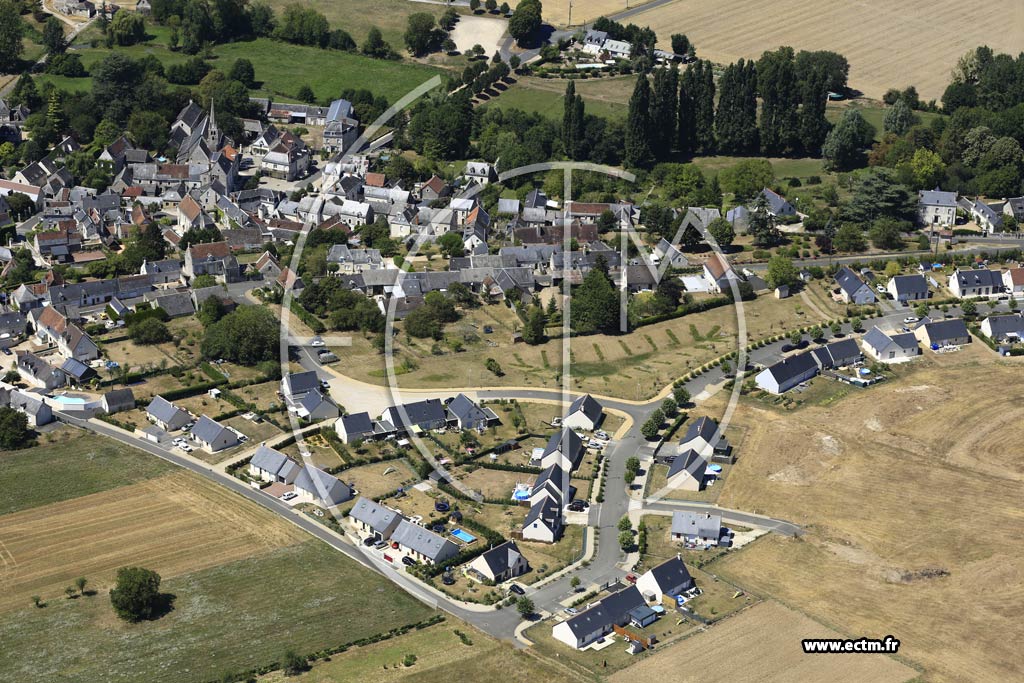 Photo arienne de Tauxigny