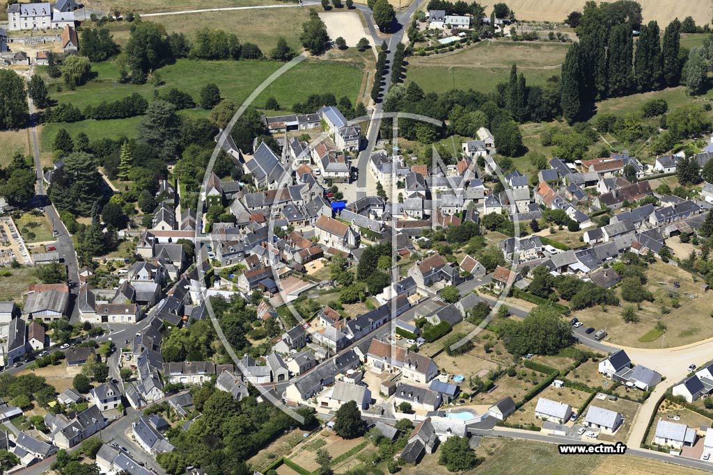 Photo arienne de Tauxigny