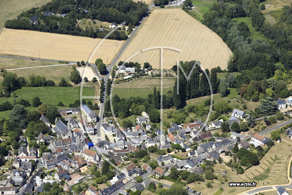 Photo arienne de Tauxigny