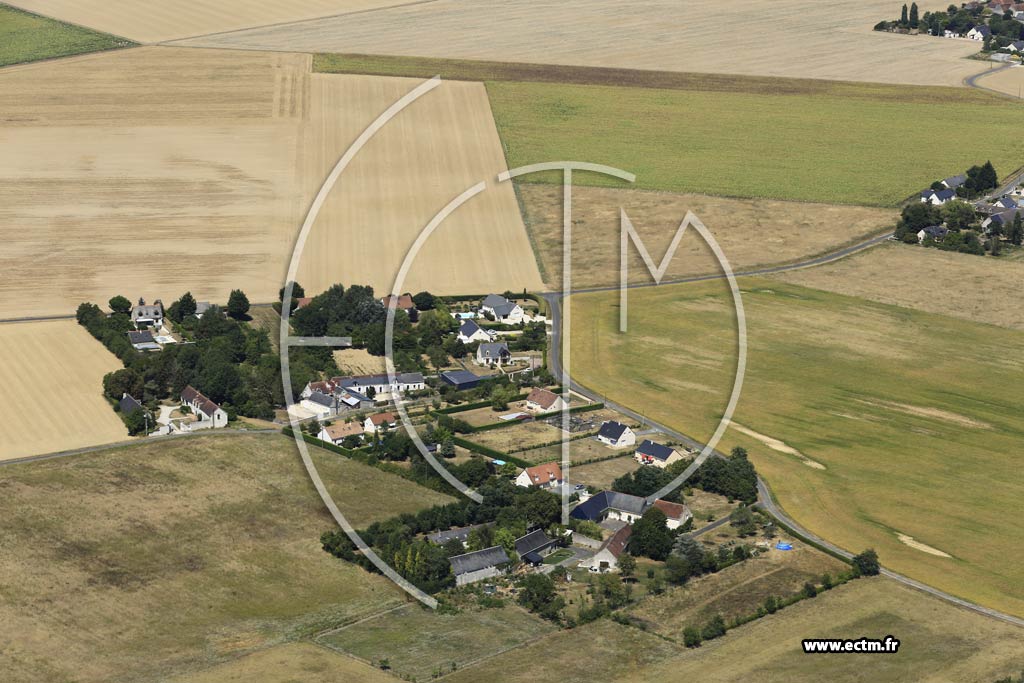 Photo arienne de Tauxigny (la Hubaillerie)