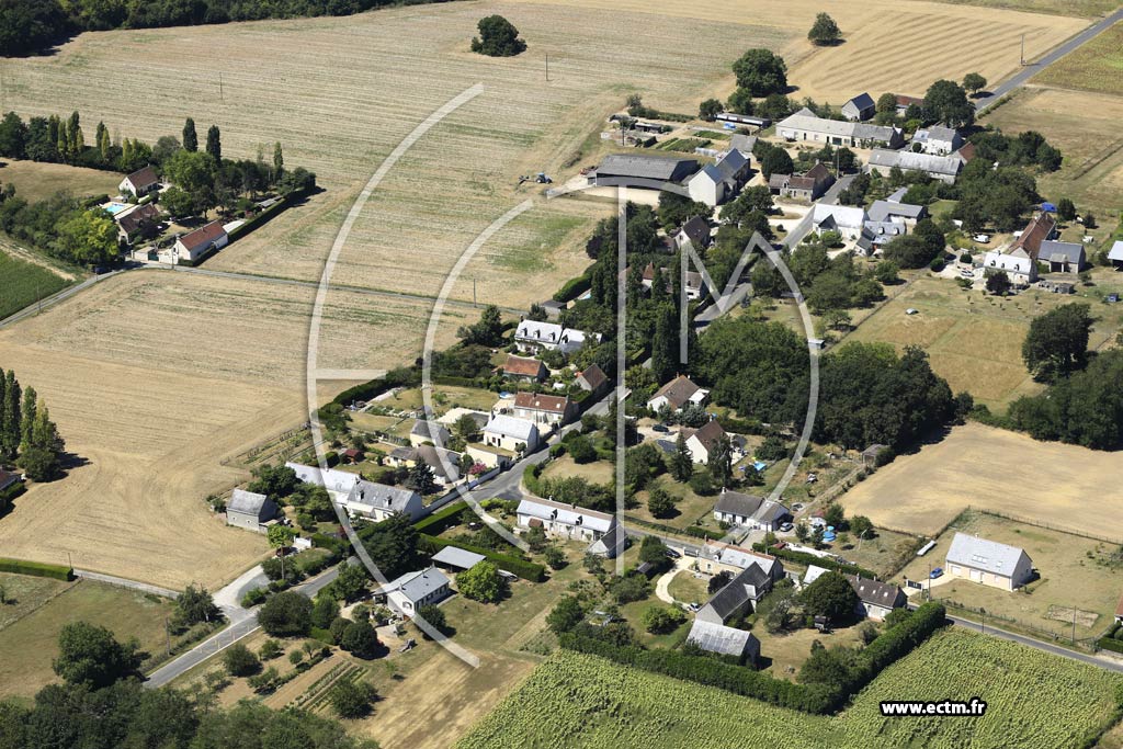Photo arienne de Tauxigny (Montouvrin)