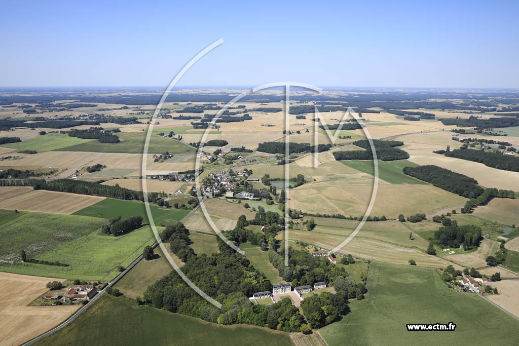 Photo arienne de Varennes