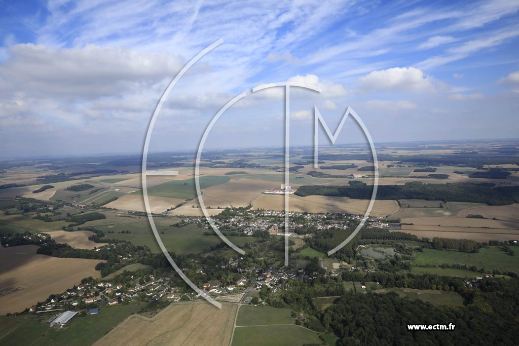 Photo arienne de Bazincourt-sur-Epte