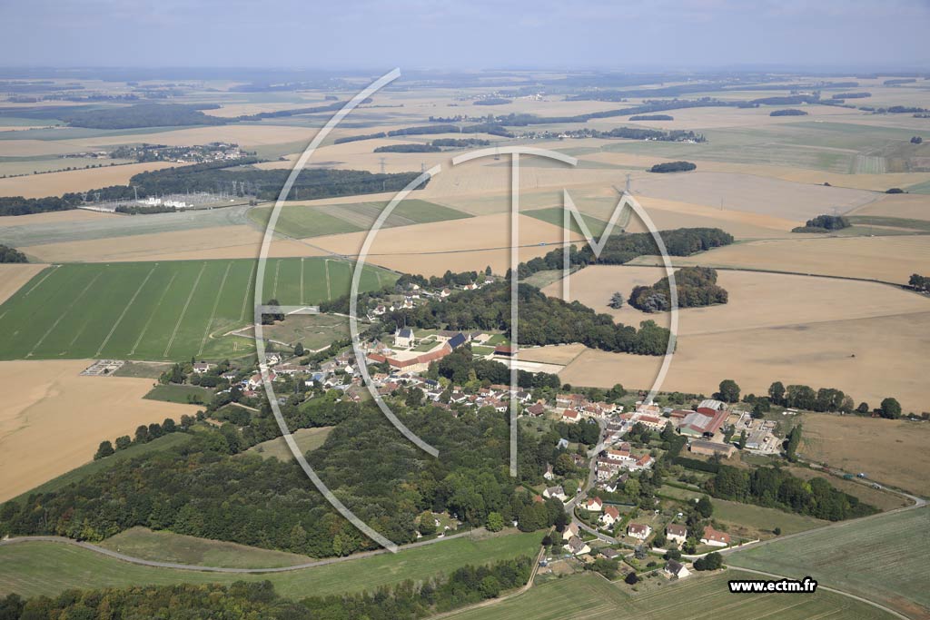 Photo arienne de Boissy-le-Bois