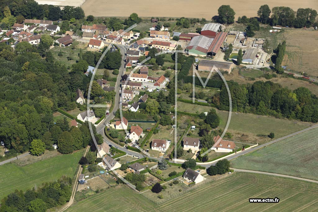 Photo arienne de Boissy-le-Bois