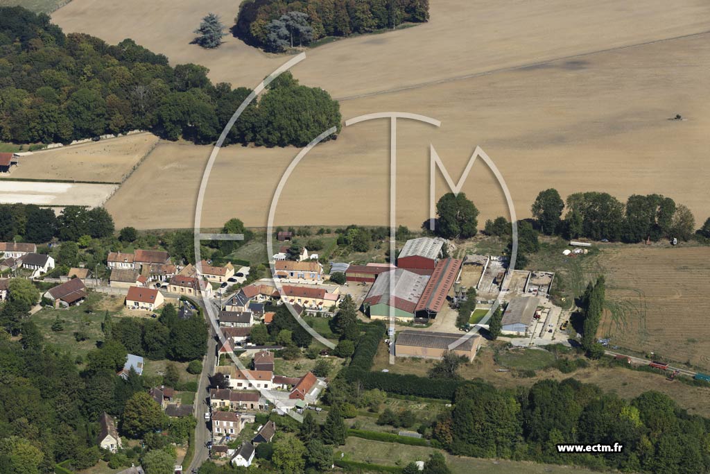 Photo arienne de Boissy-le-Bois