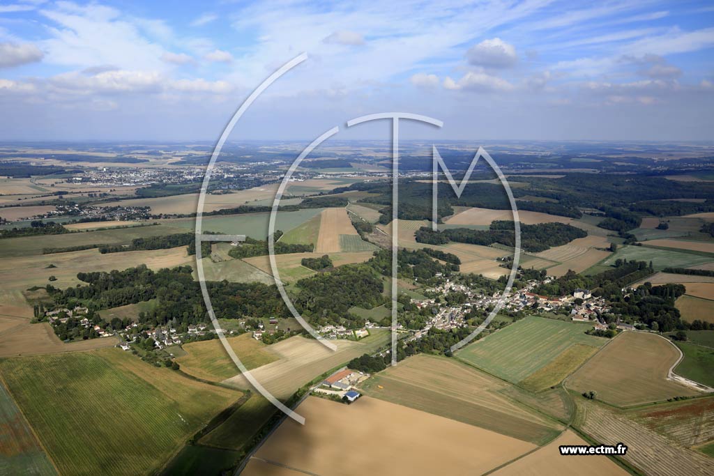 Photo arienne de Boury-en-Vexin