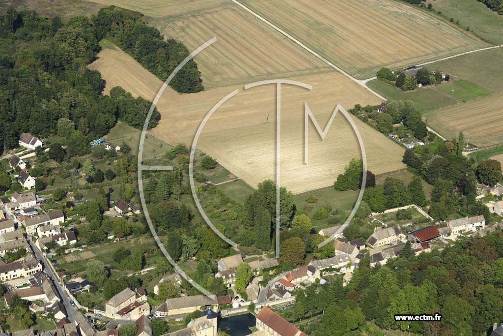 Photo arienne de Boury-en-Vexin