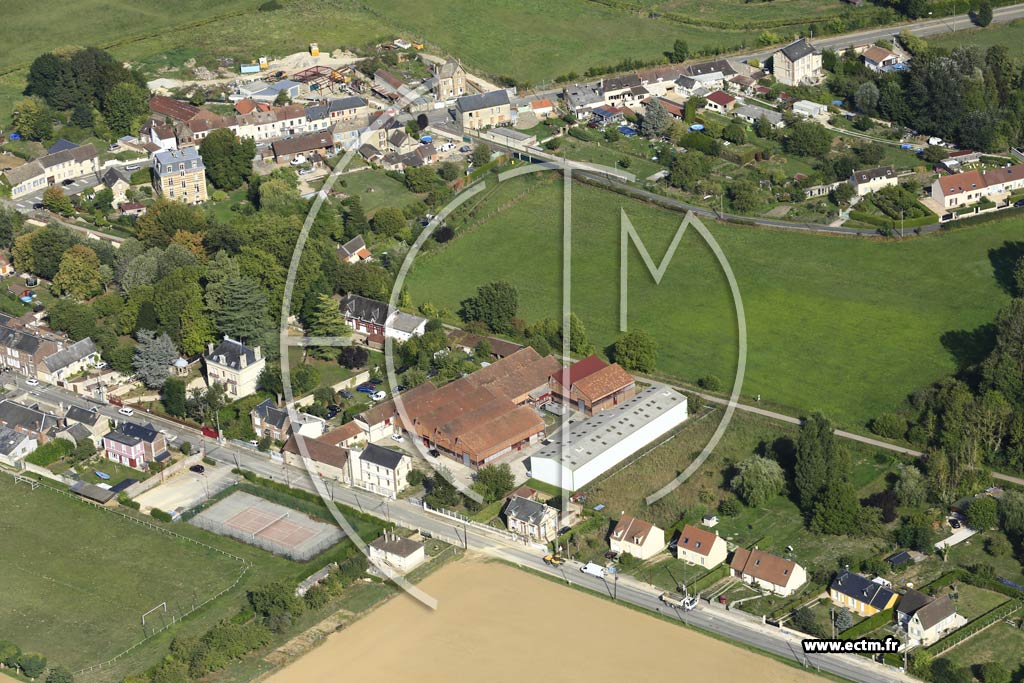 Photo arienne de Chteau-sur-Epte