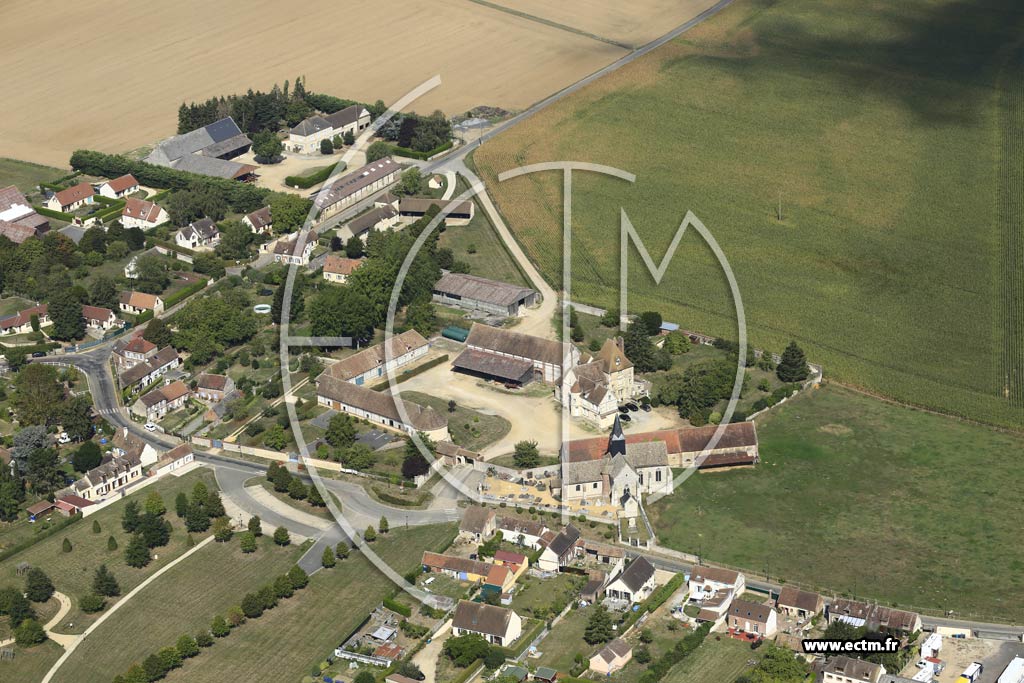 Photo arienne de nencourt-le-Sec