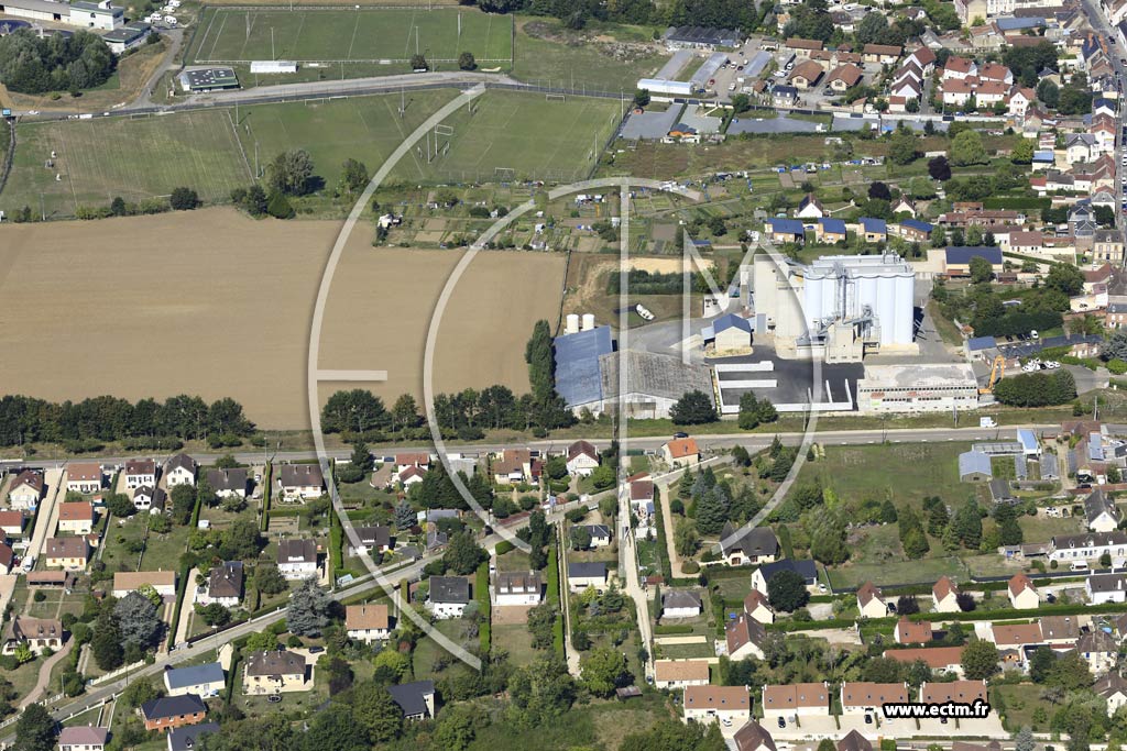 Photo arienne de Gisors