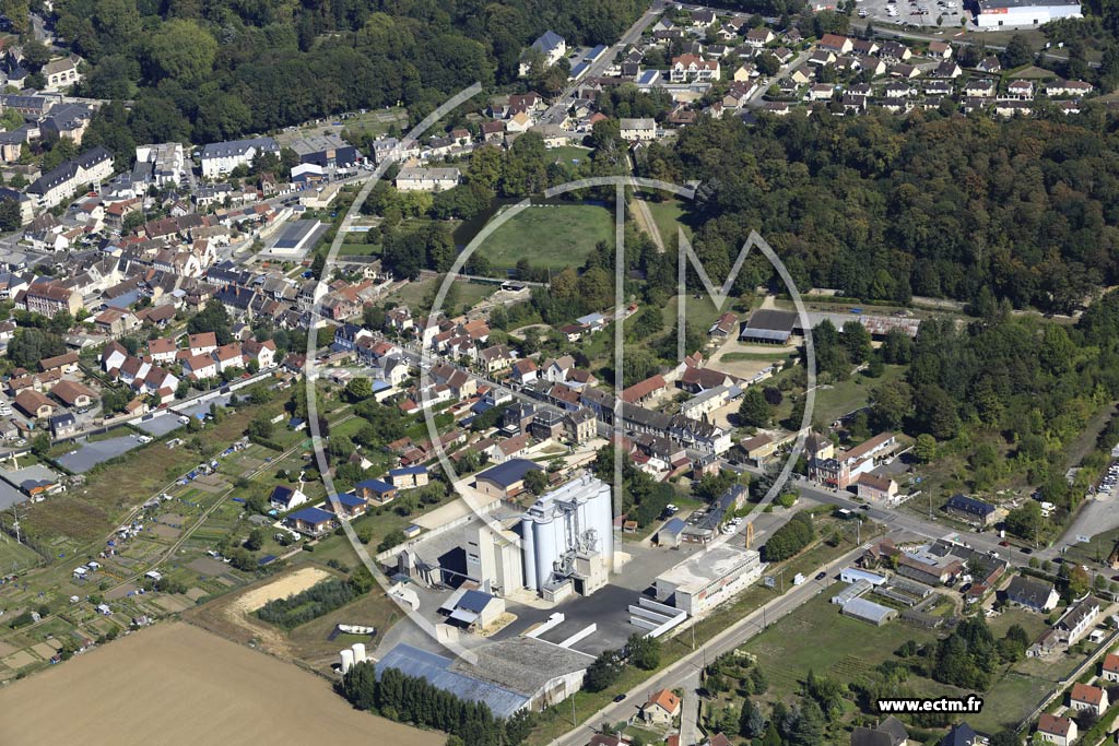 Photo arienne de Gisors