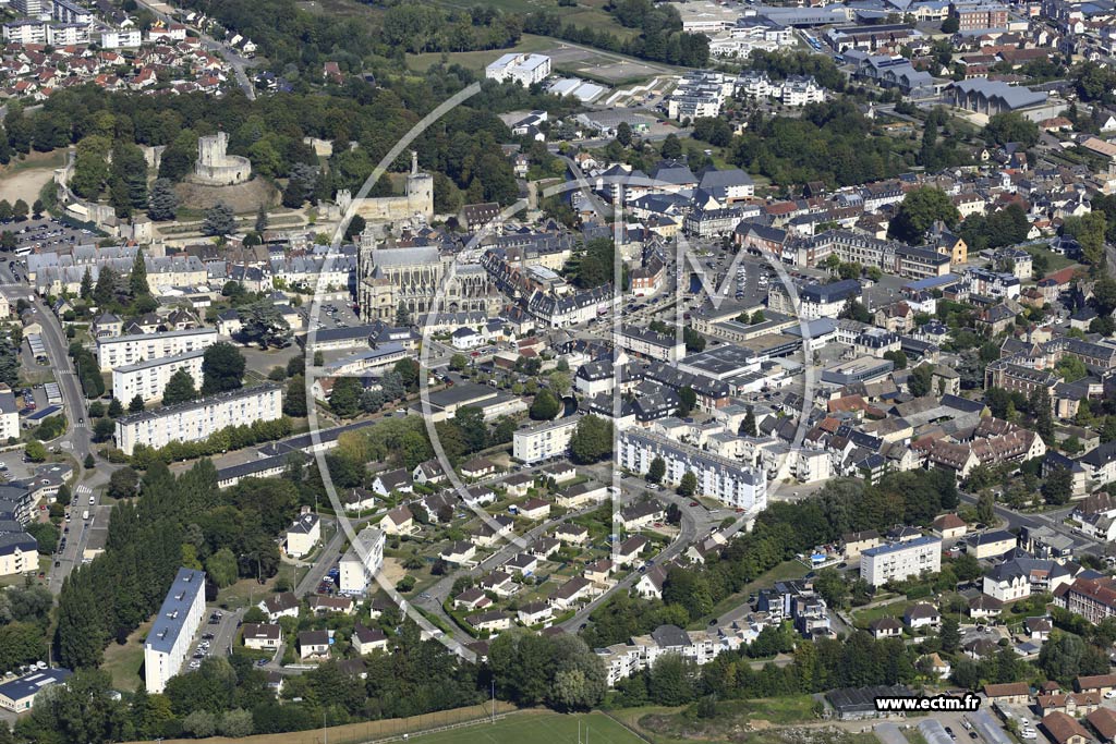Photo arienne de Gisors
