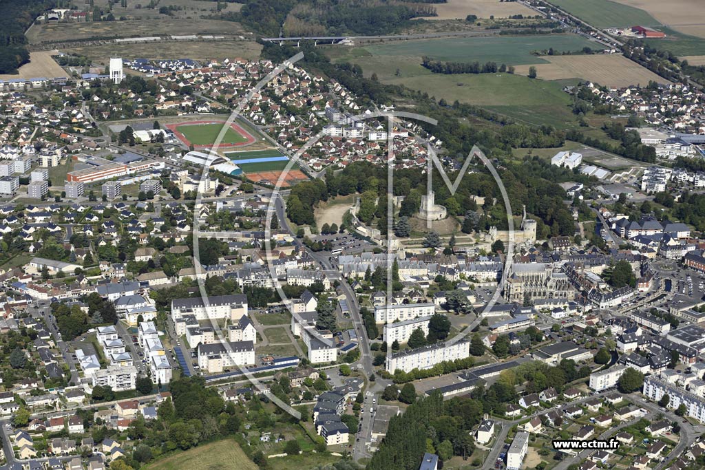 Photo arienne de Gisors