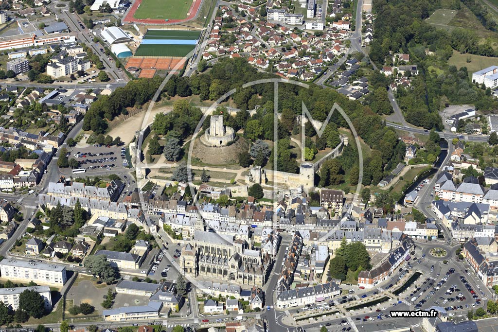 Photo arienne de Gisors