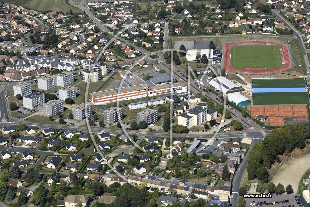 Photo arienne de Gisors