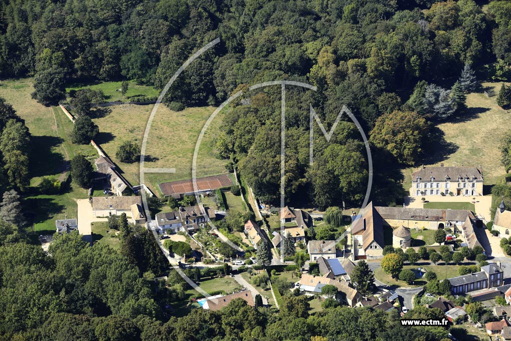 Photo arienne de Gisors (Boisgeloup)