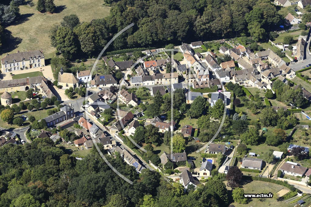 Photo arienne de Gisors (Boisgeloup)