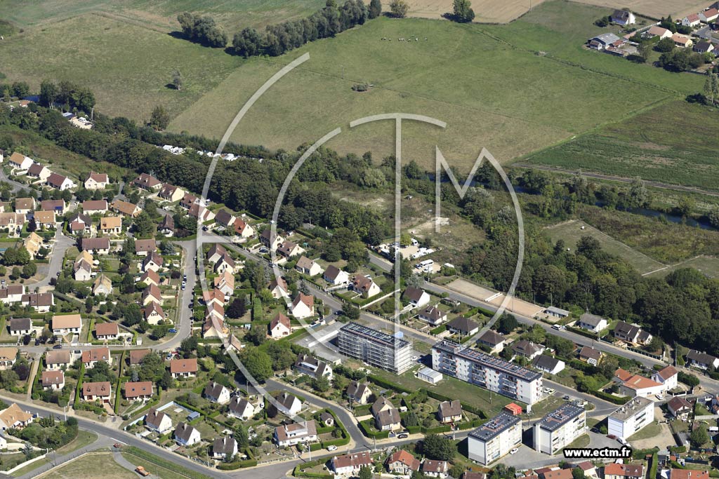 Photo arienne de Gisors (les Mathurins)