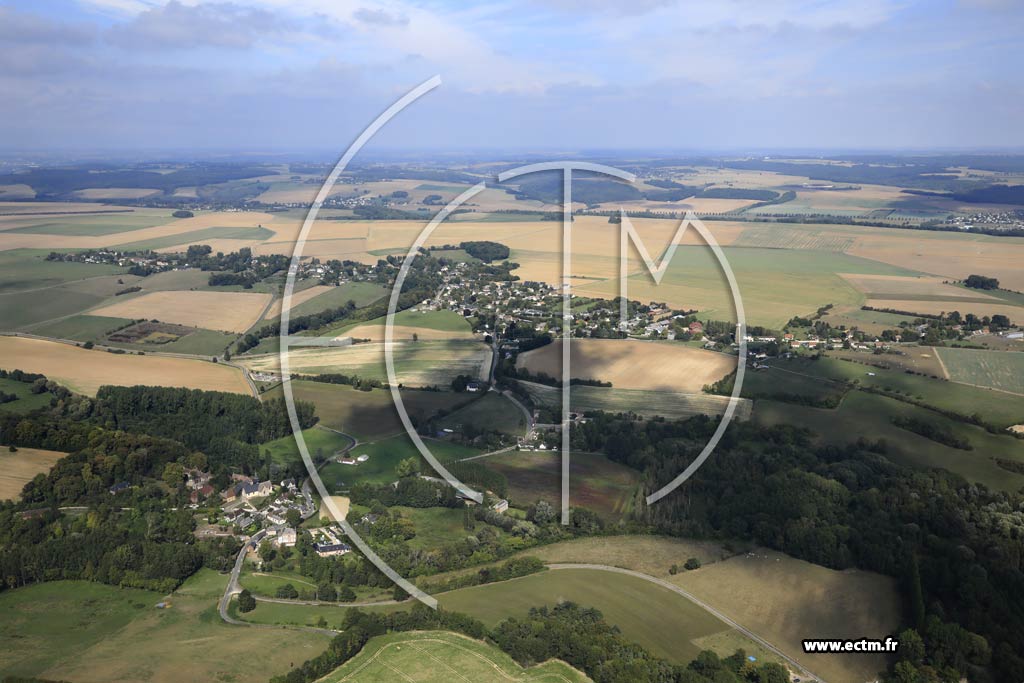 Photo arienne de Hbcourt (le Fond d'Hbcourt)
