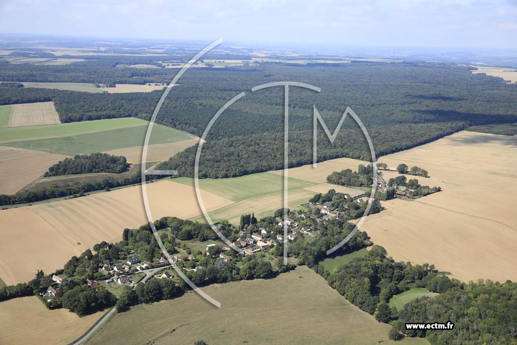 Photo arienne de Labosse (le Montcornet)