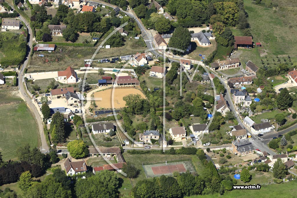 Photo arienne de Le Vaumain