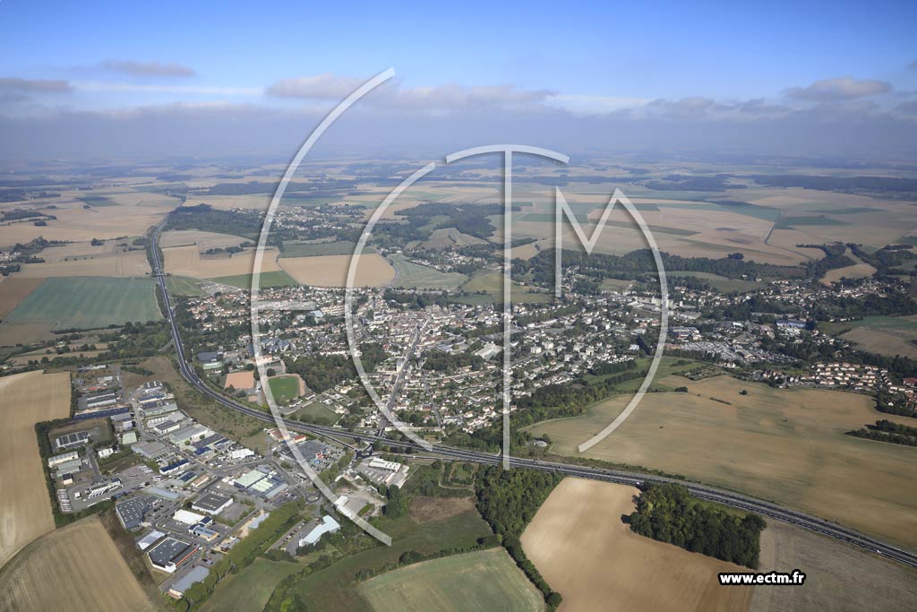 Photo arienne de Magny-en-Vexin