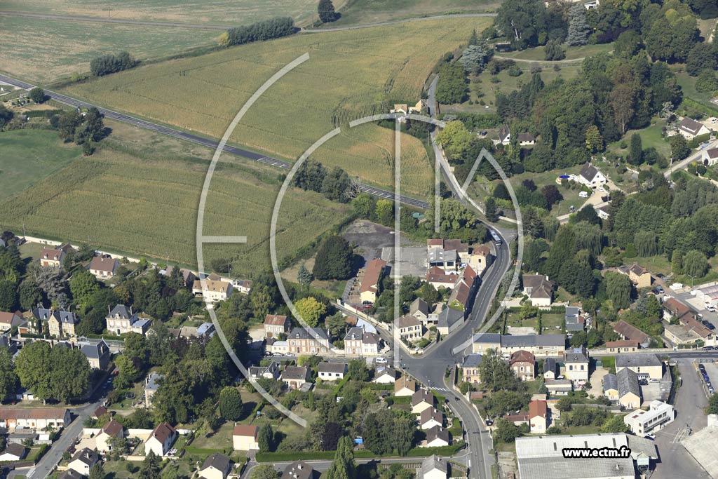 Photo arienne de Magny-en-Vexin