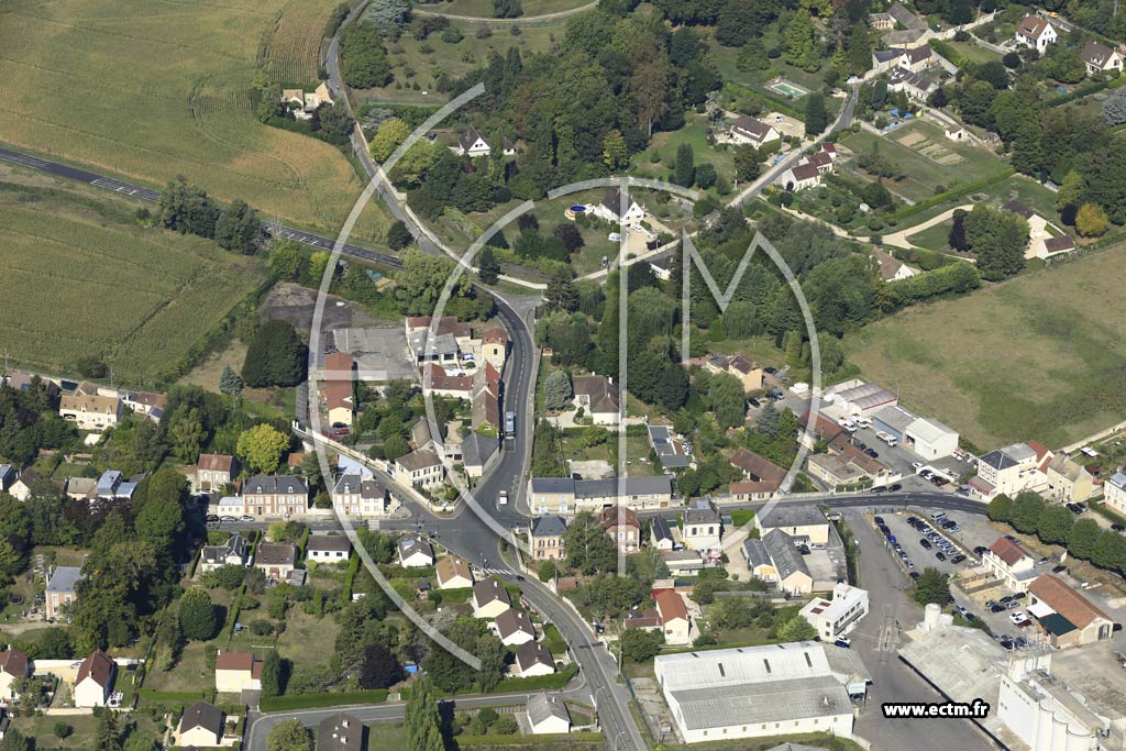 Photo arienne de Magny-en-Vexin