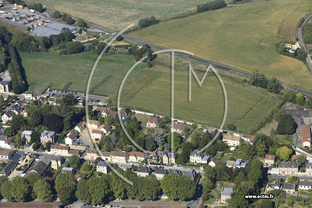 Photo arienne de Magny-en-Vexin