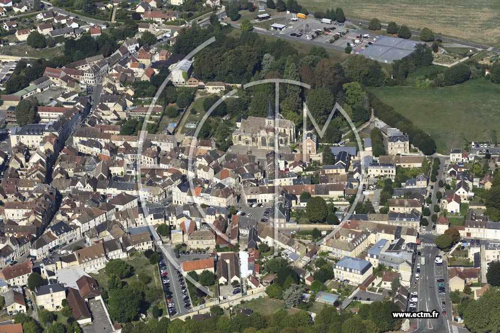 Photo arienne de Magny-en-Vexin