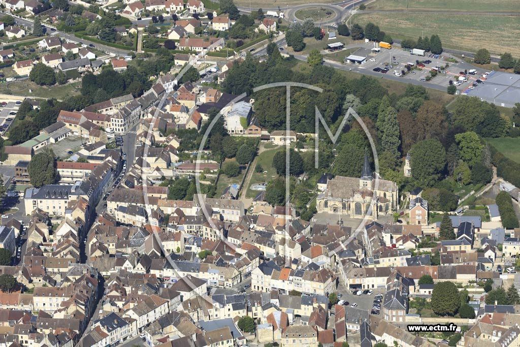 Photo arienne de Magny-en-Vexin