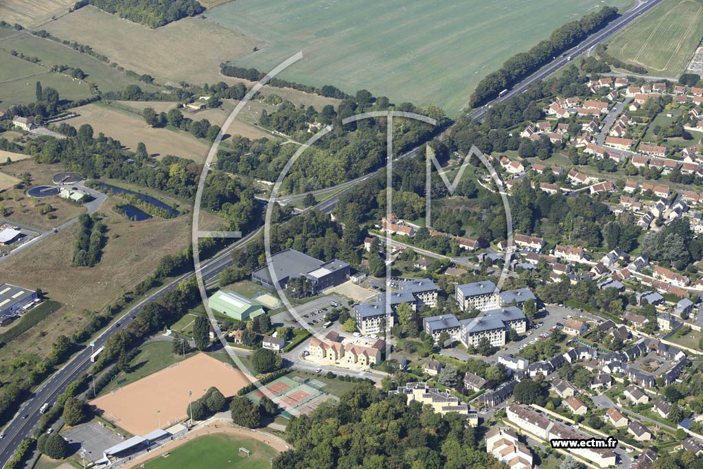 Photo arienne de Magny-en-Vexin