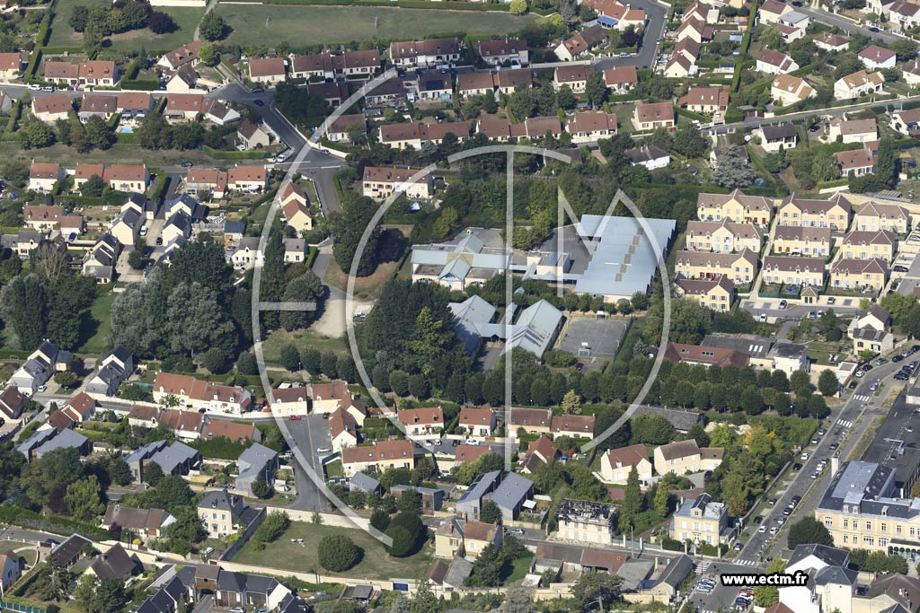 Photo arienne de Magny-en-Vexin