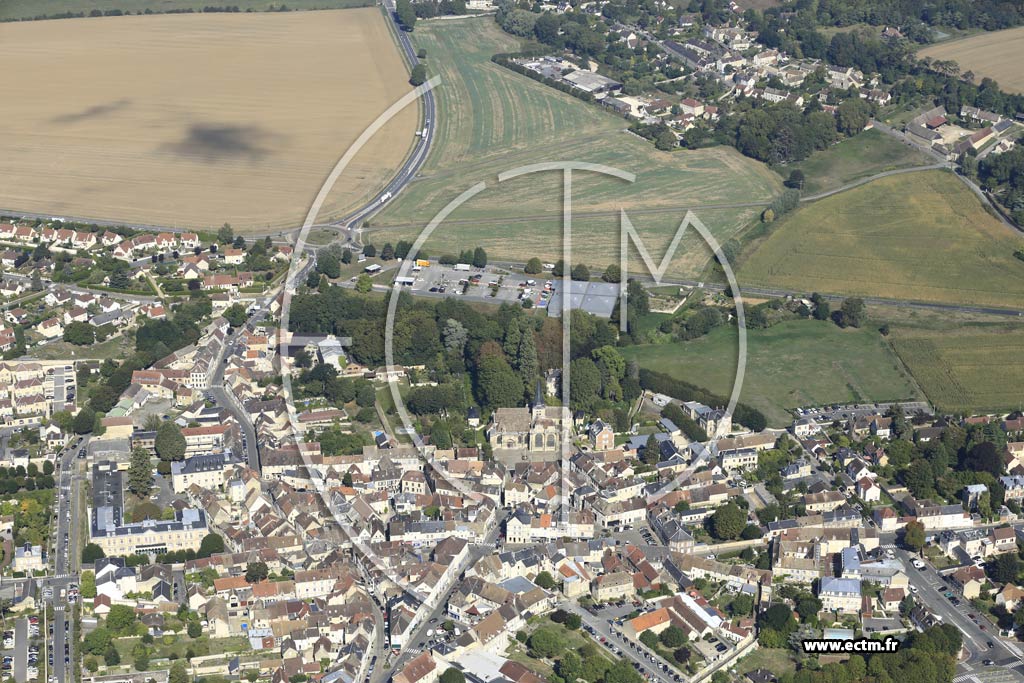 Photo arienne de Magny-en-Vexin