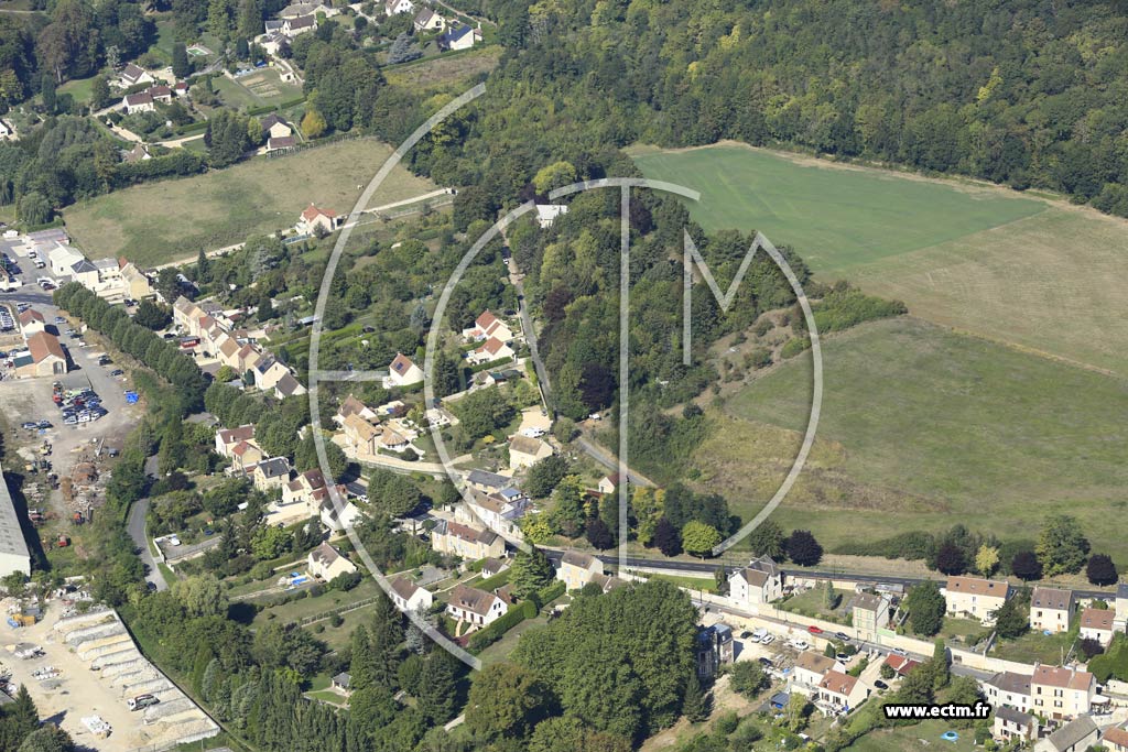 Photo arienne de Magny-en-Vexin (Blamcourt)