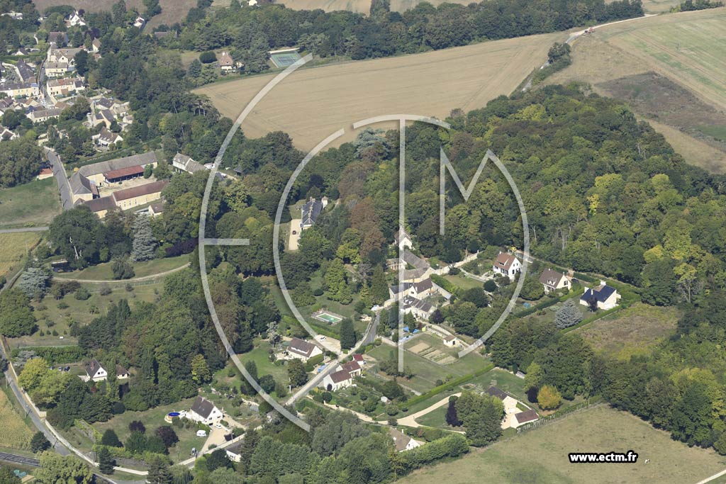 Photo arienne de Magny-en-Vexin (les Boves)