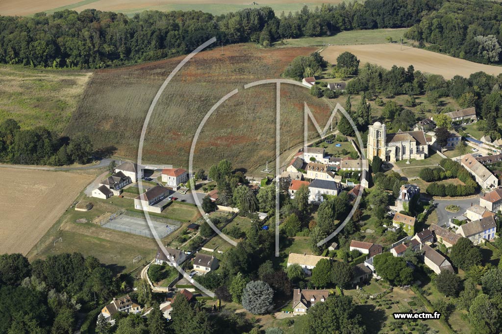 Photo arienne de Montjavoult