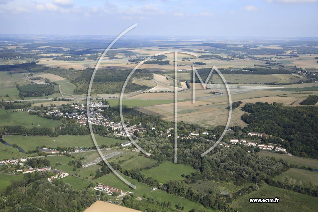 Photo arienne de Saint-Clair-sur-Epte