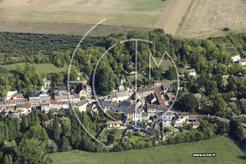 Photo arienne de Saint-Clair-sur-Epte