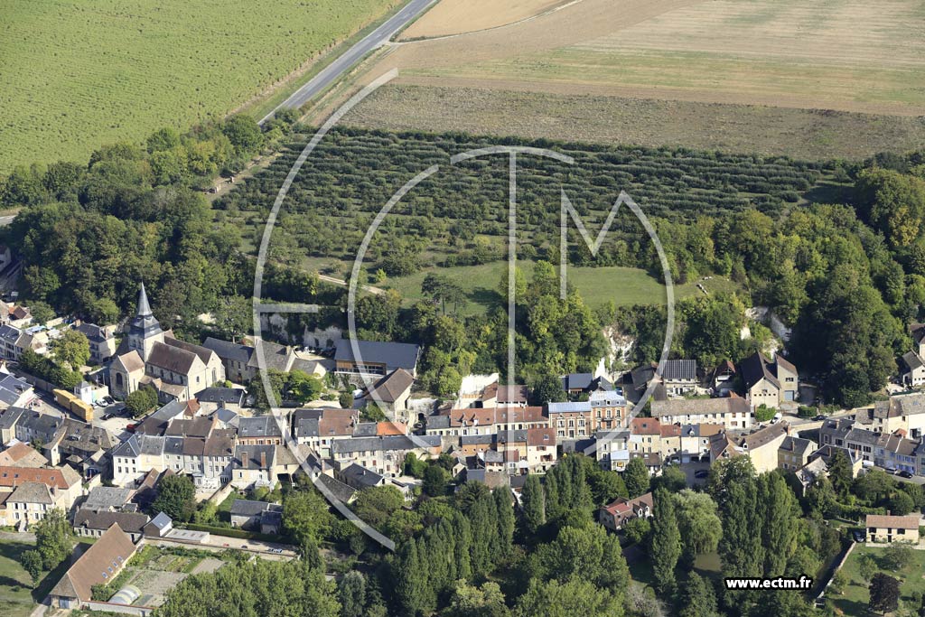 Photo arienne de Saint-Clair-sur-Epte