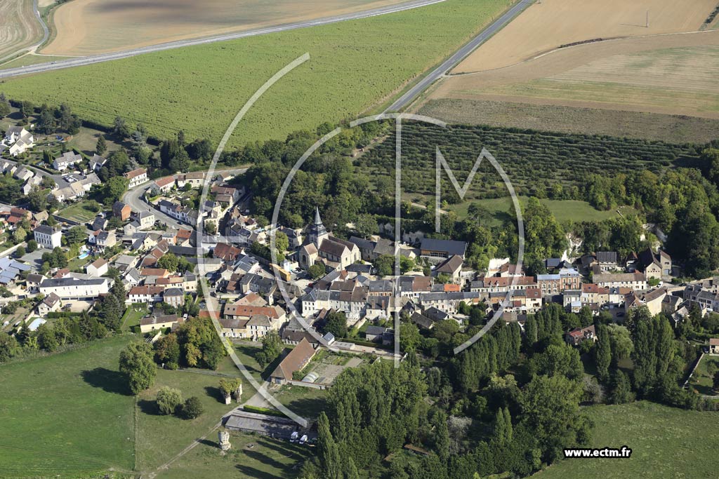 Photo arienne de Saint-Clair-sur-Epte