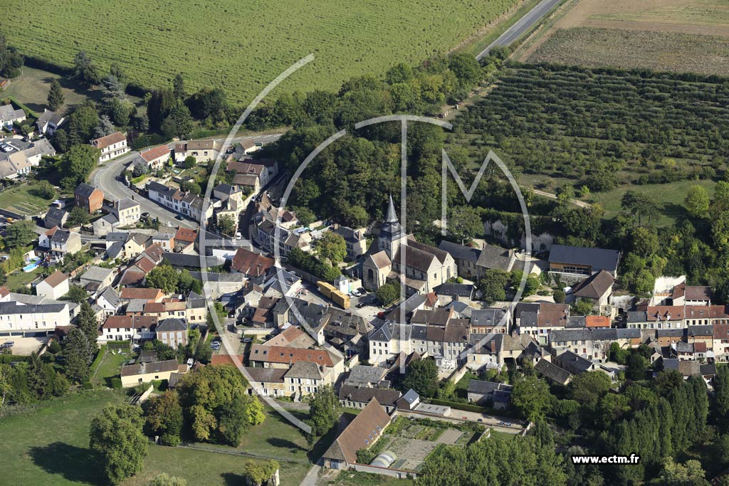 Photo arienne de Saint-Clair-sur-Epte