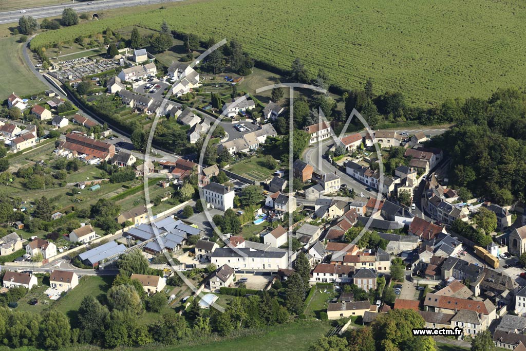 Photo arienne de Saint-Clair-sur-Epte