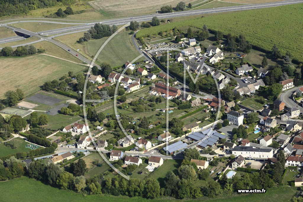 Photo arienne de Saint-Clair-sur-Epte
